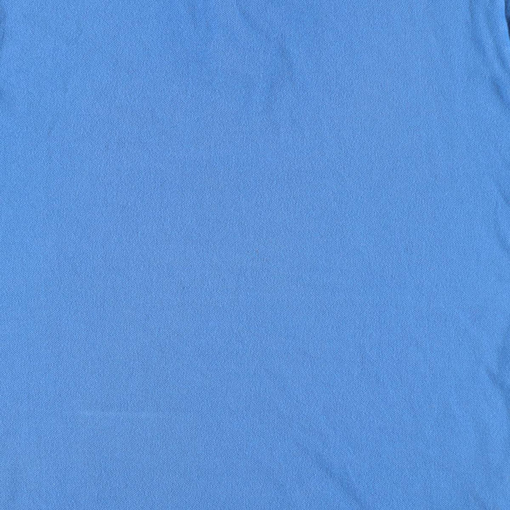 Ralph Lauren POLO by Ralph Lauren CUSTOM FIT short sleeve polo shirt, men's size L cotton blue type Vintage Second Hand
