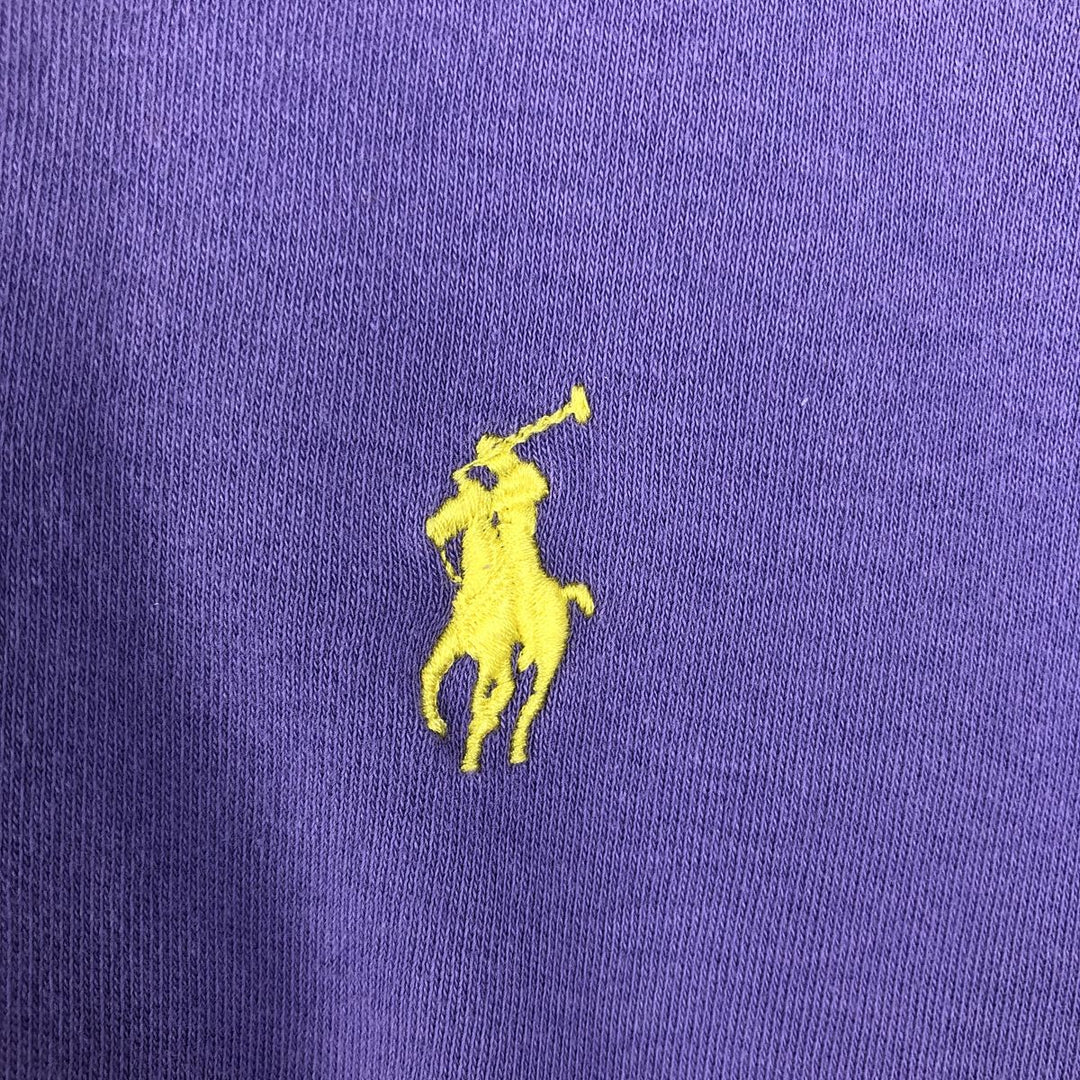 Ralph Lauren POLO by Ralph Lauren short sleeve polo shirt, men's XL size cotton purple type Vintage Second Hand