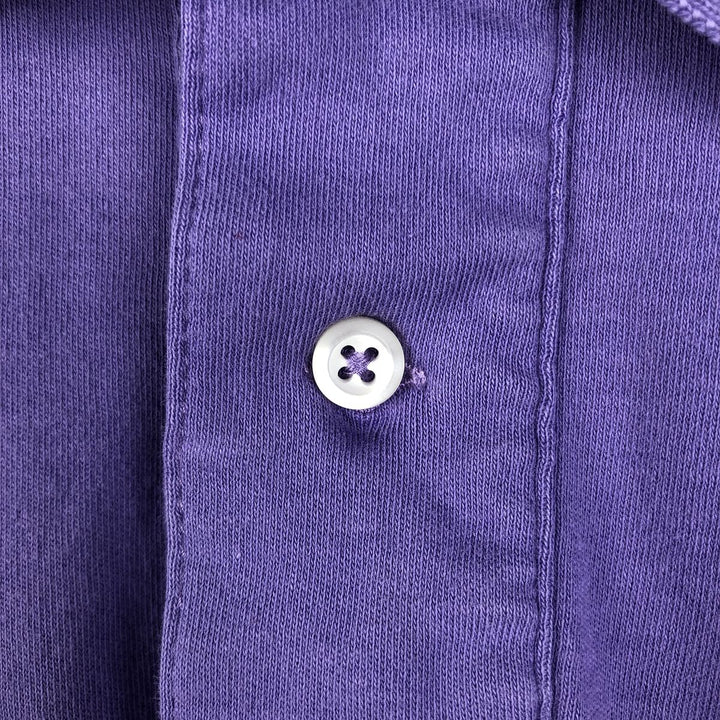 Ralph Lauren POLO by Ralph Lauren short sleeve polo shirt, men's XL size cotton purple type Vintage Second Hand