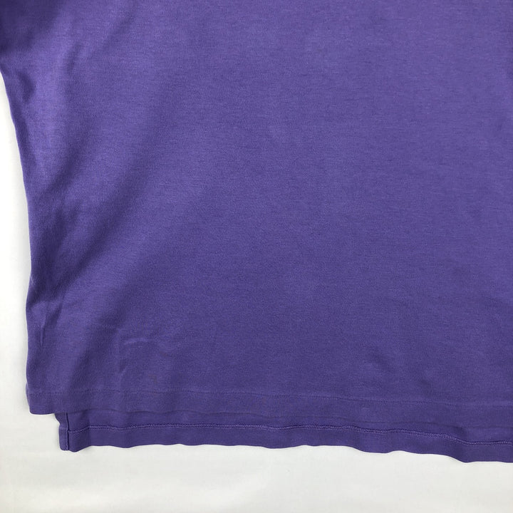 Ralph Lauren POLO by Ralph Lauren short sleeve polo shirt, men's XL size cotton purple type Vintage Second Hand