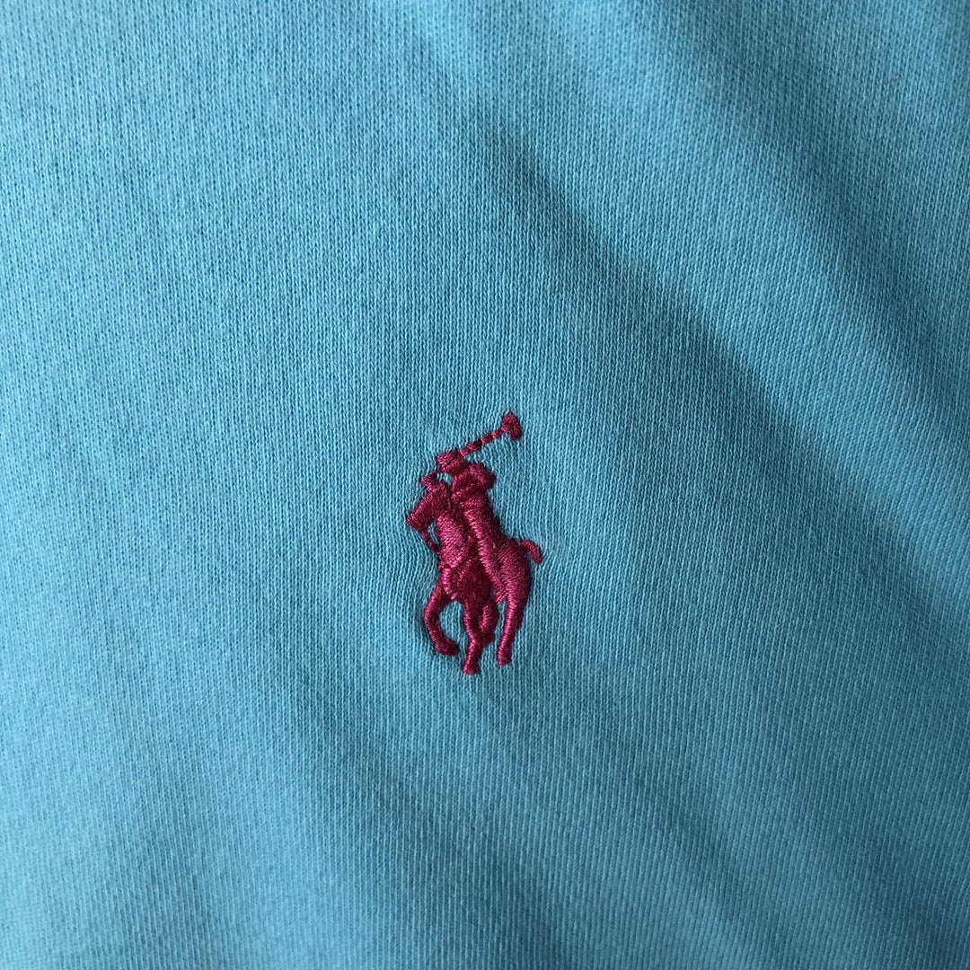 Ralph Lauren POLO by Ralph Lauren short sleeve polo shirt, men's XL size cotton Blue type light blue Vintage Second Hand