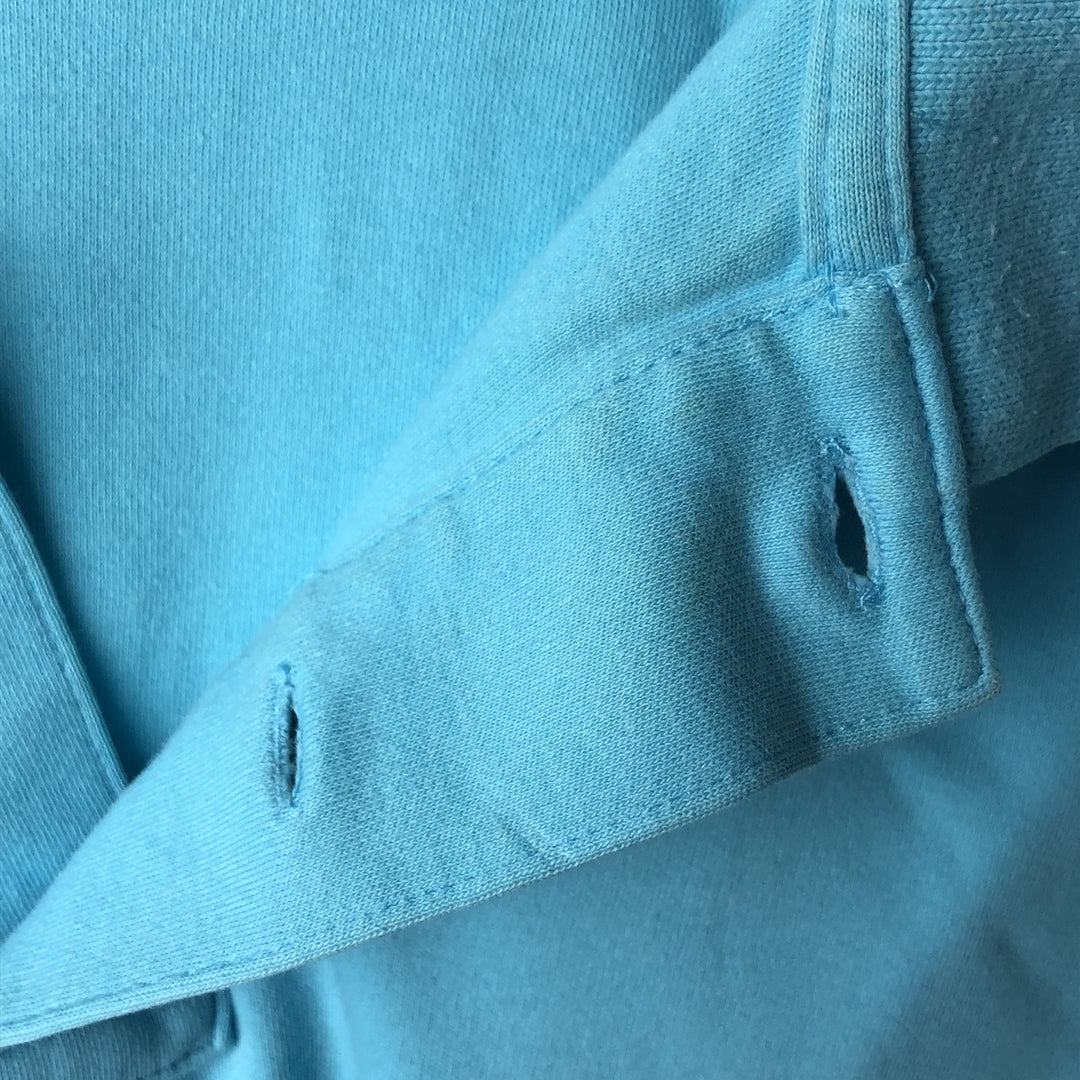 Ralph Lauren POLO by Ralph Lauren short sleeve polo shirt, men's XL size cotton Blue type light blue Vintage Second Hand