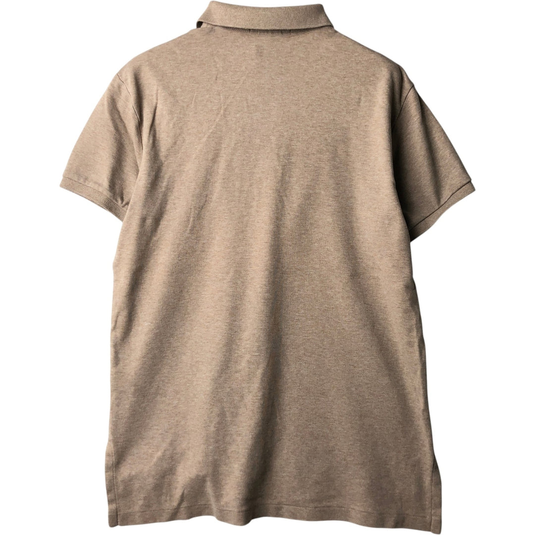Ralph Lauren POLO by Ralph Lauren CUSTOM FIT short sleeve polo shirt, men's size S cotton Beige type Vintage Second Hand