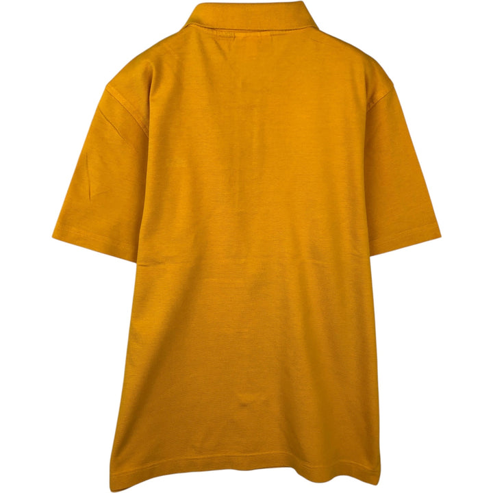 Lacoste LACOSTE SPORT short sleeve polo shirt, men's size L cotton yellow type Vintage Second Hand
