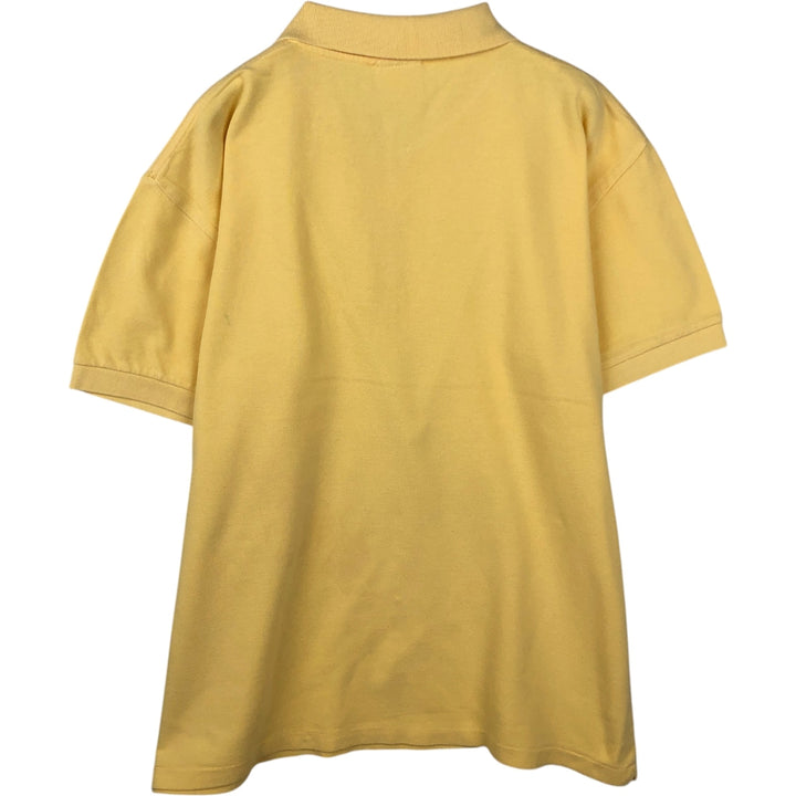 Lacoste LACOSTE French design short sleeve polo shirt size 8, men's XXL equivalent unclear yellow type Vintage Second Hand