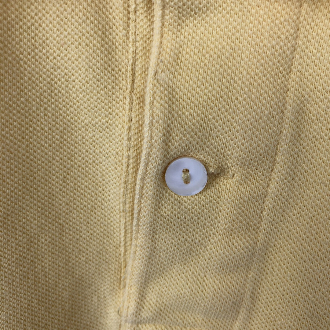 Lacoste LACOSTE French design short sleeve polo shirt size 8, men's XXL equivalent unclear yellow type Vintage Second Hand