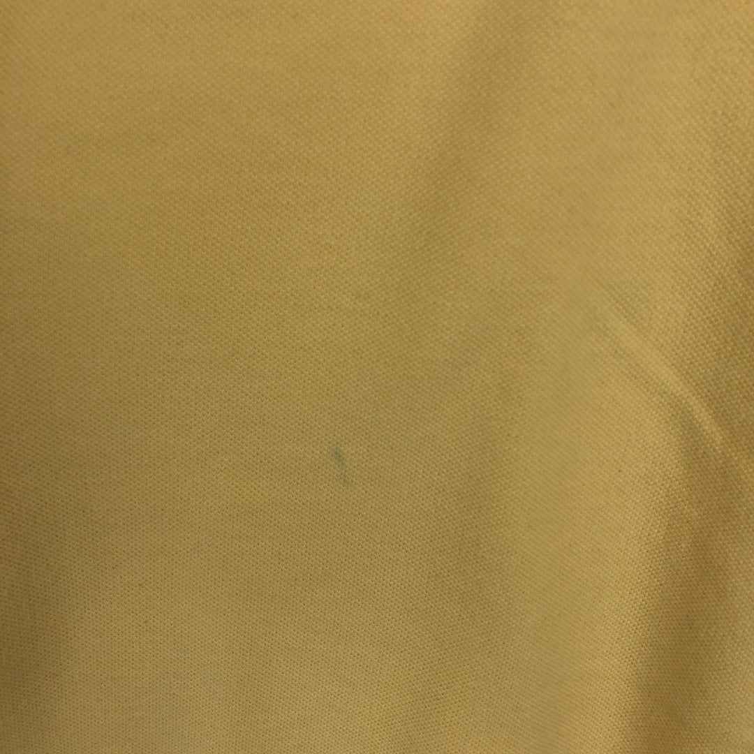 Lacoste LACOSTE French design short sleeve polo shirt size 8, men's XXL equivalent unclear yellow type Vintage Second Hand