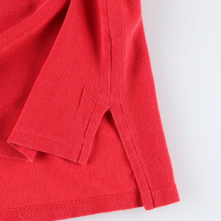 ~2000'S Ralph Lauren POLO SPORT short-sleeved polo shirt, men's size L (approx.) cotton red type Vintage Second Hand