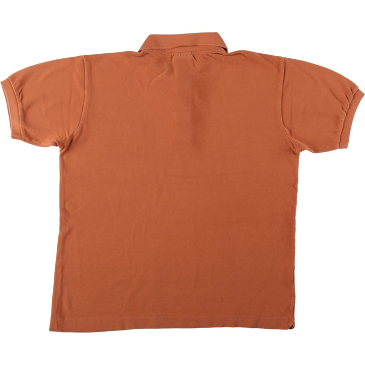 Lacoste LACOSTE Short Sleeve Polo Shirt Size 4 Men's M cotton orange type Vintage Second Hand