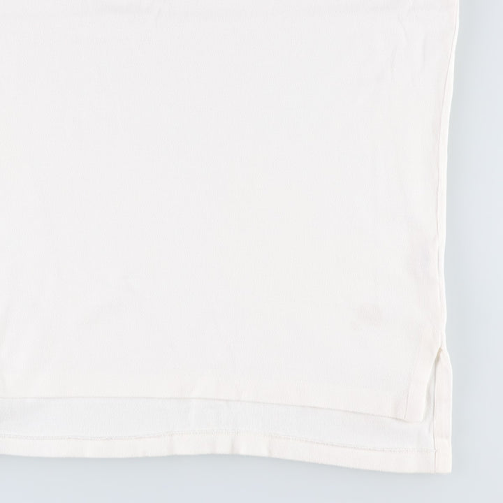 Ralph Lauren POLO by Ralph Lauren short sleeve polo shirt, men's XL size cotton white type Vintage Second Hand