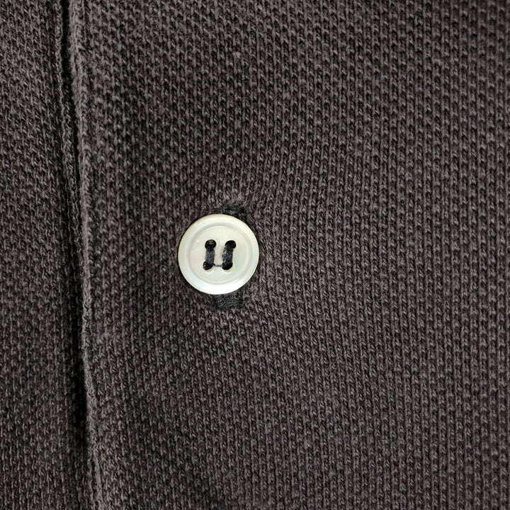 90'S GAP Old Gap Short-Sleeve Polo Shirt, Men's Size XL (Equivalent), Vintage cotton Charcoal Vintage Second Hand