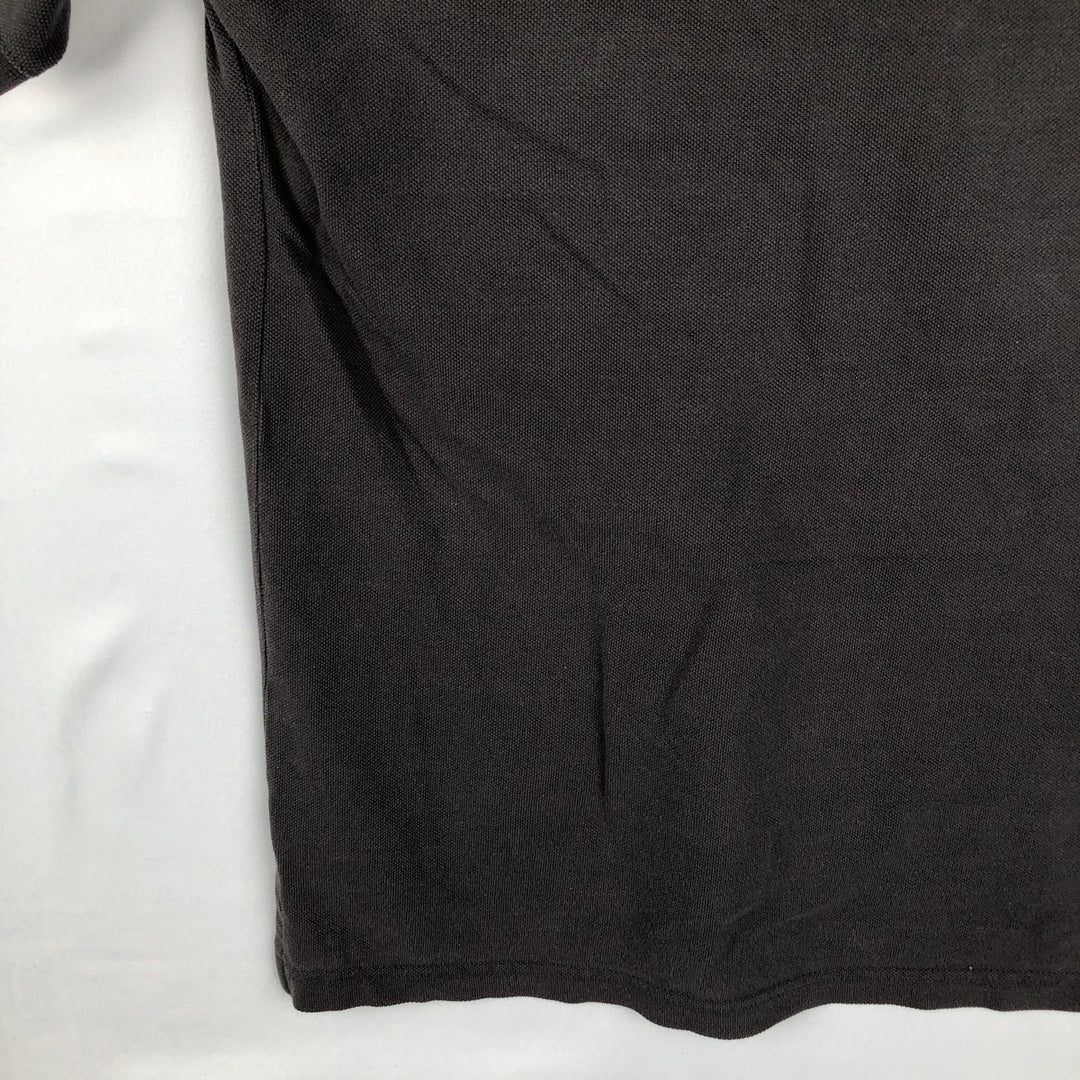 90'S GAP Old Gap Short-Sleeve Polo Shirt, Men's Size XL (Equivalent), Vintage cotton Charcoal Vintage Second Hand