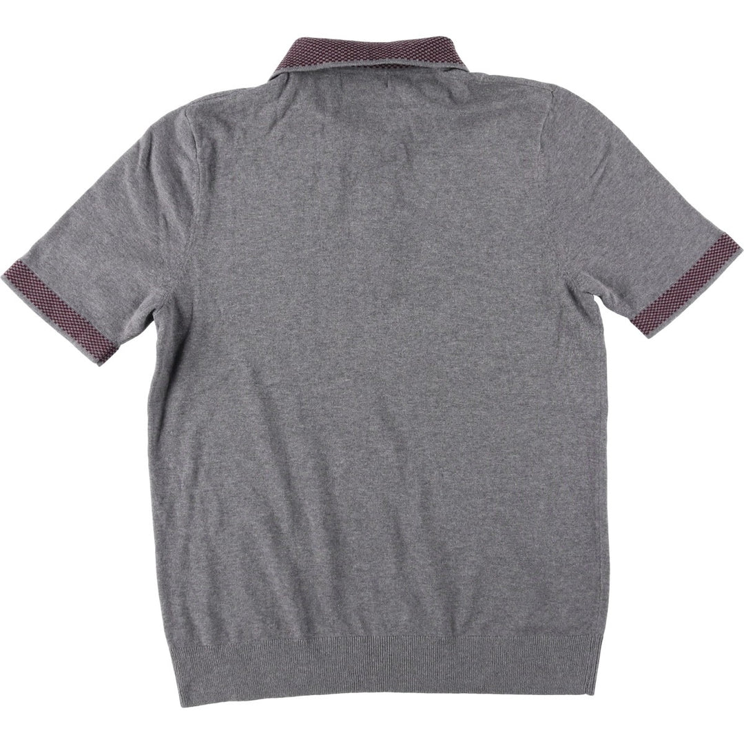 Fred Perry short sleeve polo shirt, size M for men unclear gray type Vintage Second Hand