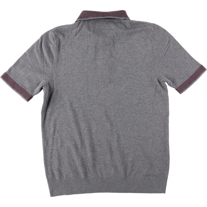 Fred Perry short sleeve polo shirt, size M for men unclear gray type Vintage Second Hand
