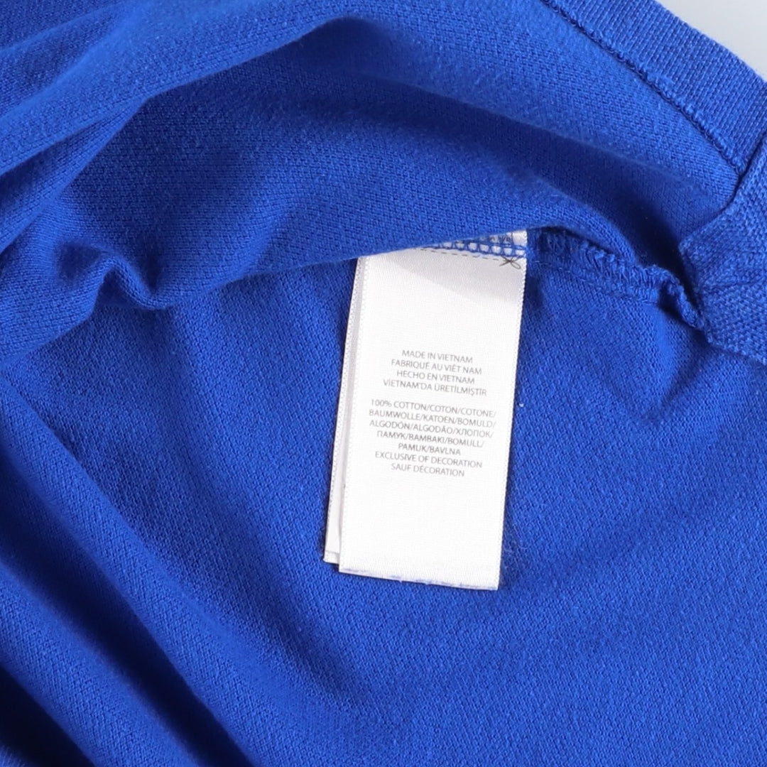 Ralph Lauren POLO RALPH LAUREN CUSTOM SLIM FIT Big Pony Short Sleeve Polo Shirt Men's XL cotton blue type Vintage Second Hand