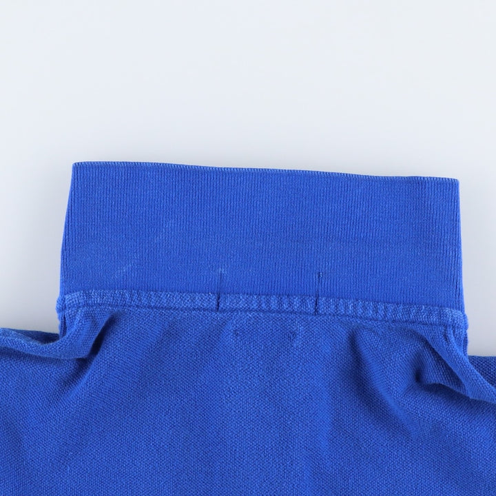 Ralph Lauren POLO RALPH LAUREN CUSTOM SLIM FIT Big Pony Short Sleeve Polo Shirt Men's XL cotton blue type Vintage Second Hand