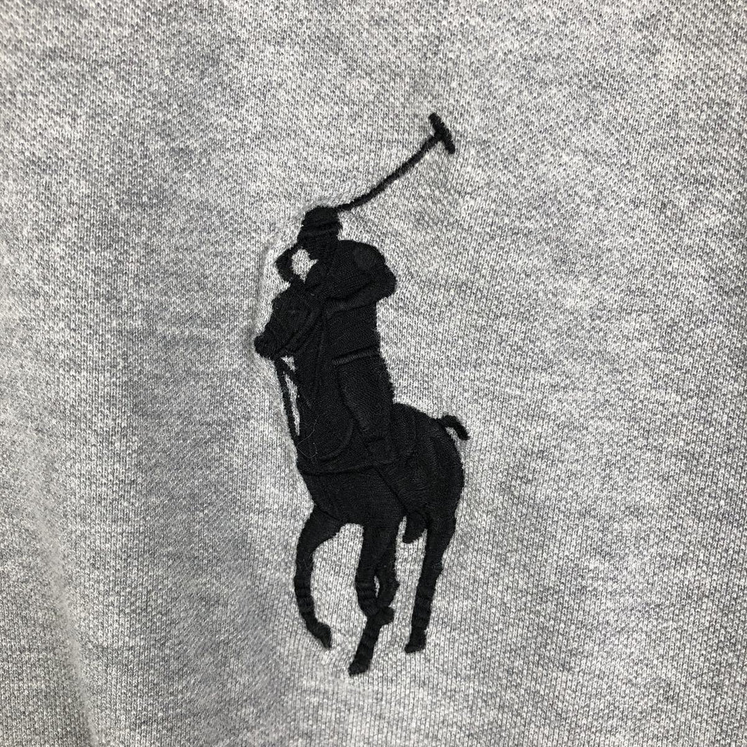Ralph Lauren POLO RALPH LAUREN CLASSIC FIT Big Pony Short Sleeve Polo Shirt Men's XL cotton gray type Vintage Second Hand
