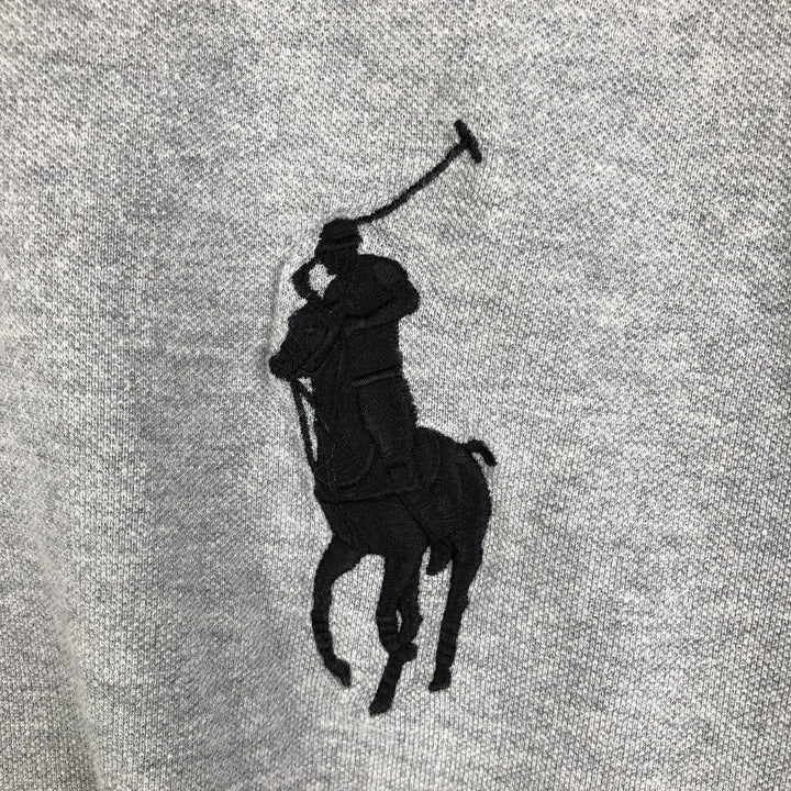 Ralph Lauren POLO RALPH LAUREN CLASSIC FIT Big Pony Short Sleeve Polo Shirt Men's XL cotton gray type Vintage Second Hand