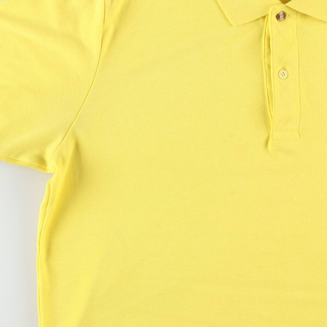 90'S Nike Silver Tag Short-Sleeve Polo Shirt, Men's Size L (Equivalent), Vintage unclear yellow type Vintage Second Hand