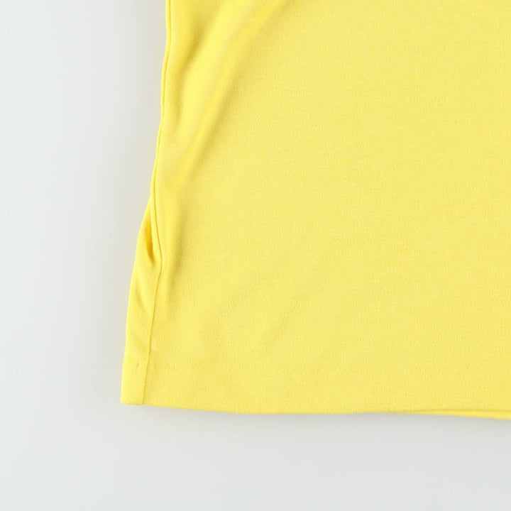 90'S Nike Silver Tag Short-Sleeve Polo Shirt, Men's Size L (Equivalent), Vintage unclear yellow type Vintage Second Hand
