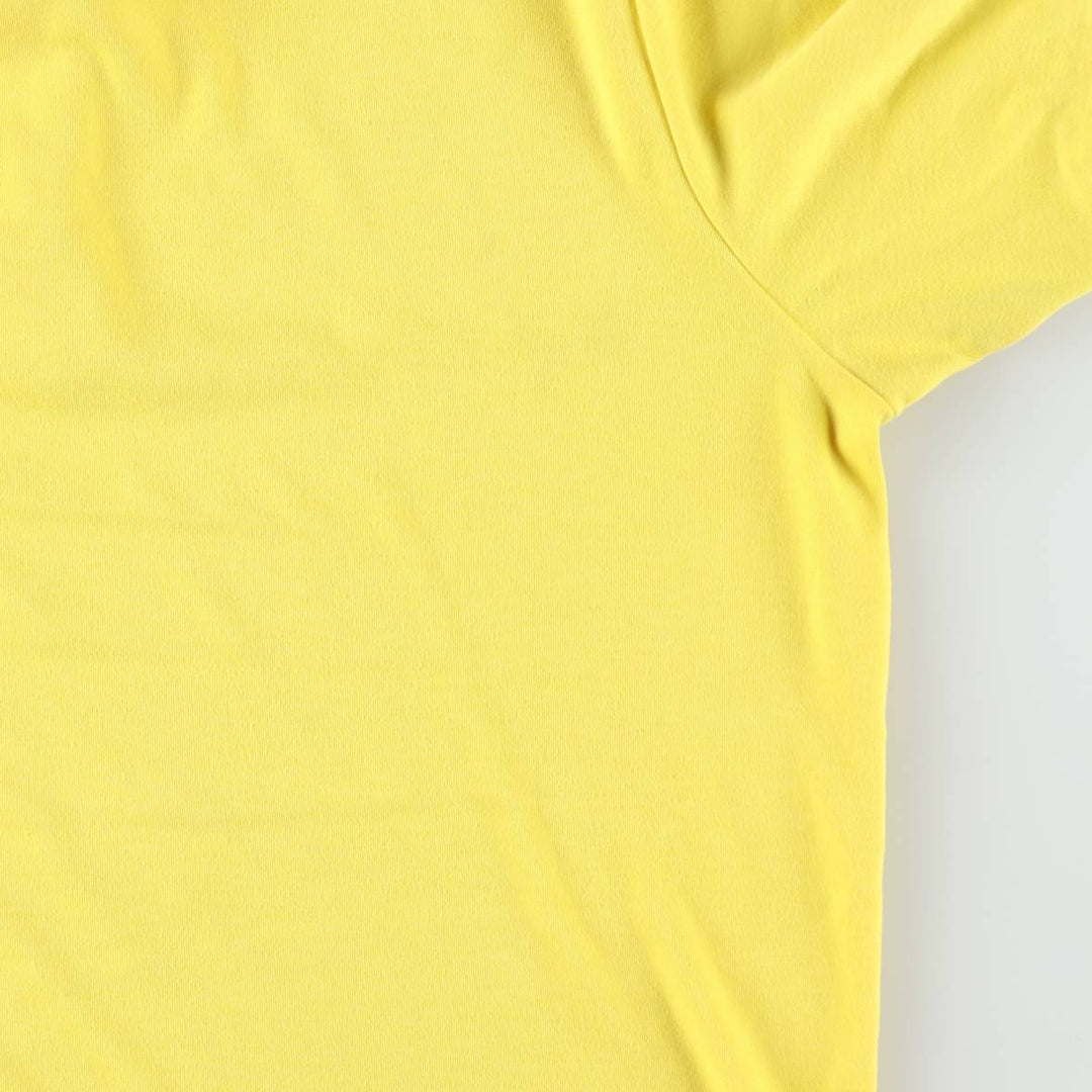 90'S Nike Silver Tag Short-Sleeve Polo Shirt, Men's Size L (Equivalent), Vintage unclear yellow type Vintage Second Hand