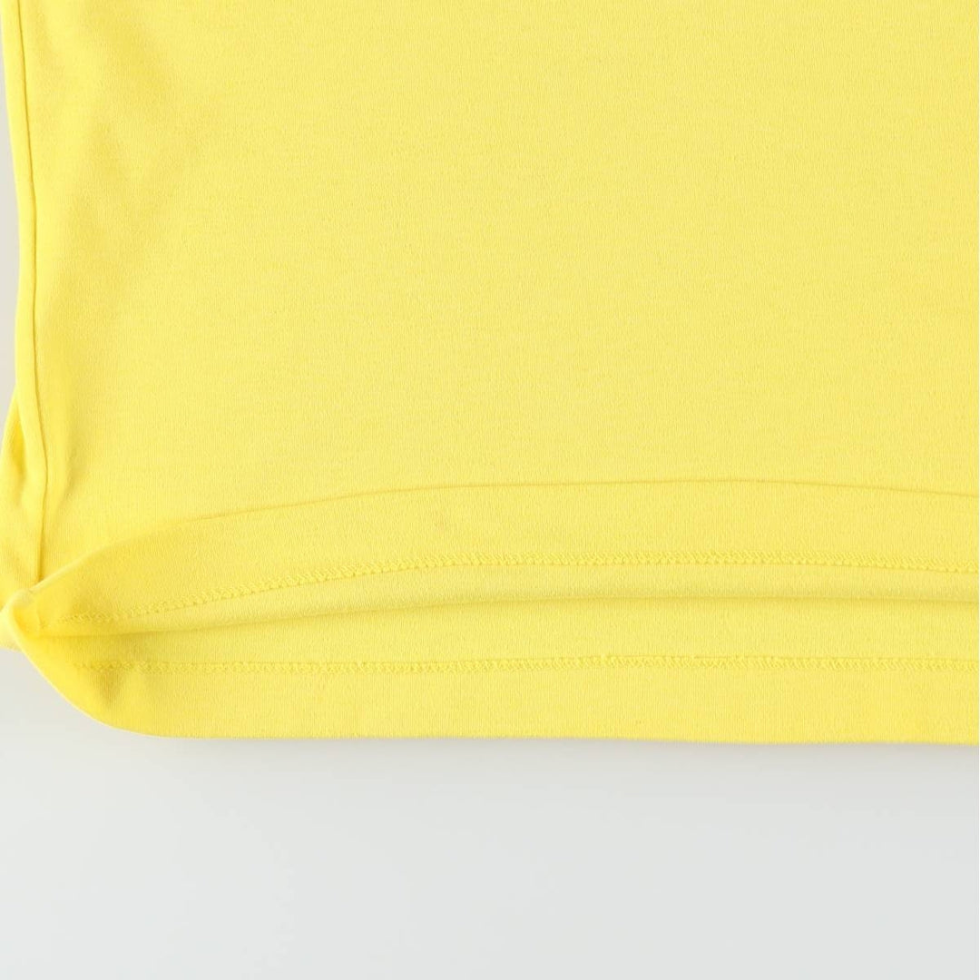 90'S Nike Silver Tag Short-Sleeve Polo Shirt, Men's Size L (Equivalent), Vintage unclear yellow type Vintage Second Hand