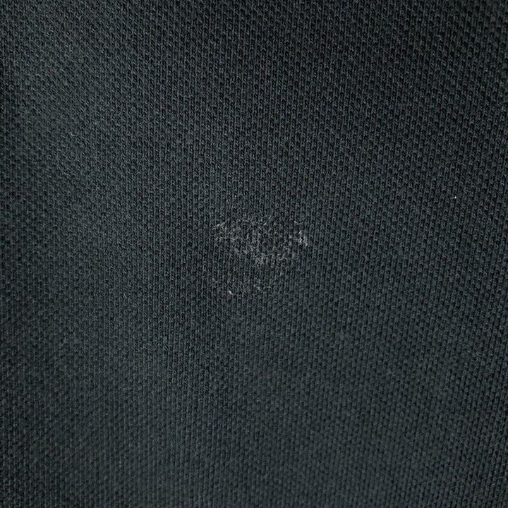 Ralph Lauren POLO by Ralph Lauren short sleeve polo shirt, men's XL size cotton black type Vintage Second Hand