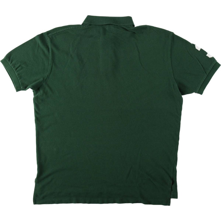 Ralph Lauren POLO by Ralph Lauren short sleeve polo shirt, men's size L cotton green type Vintage Second Hand
