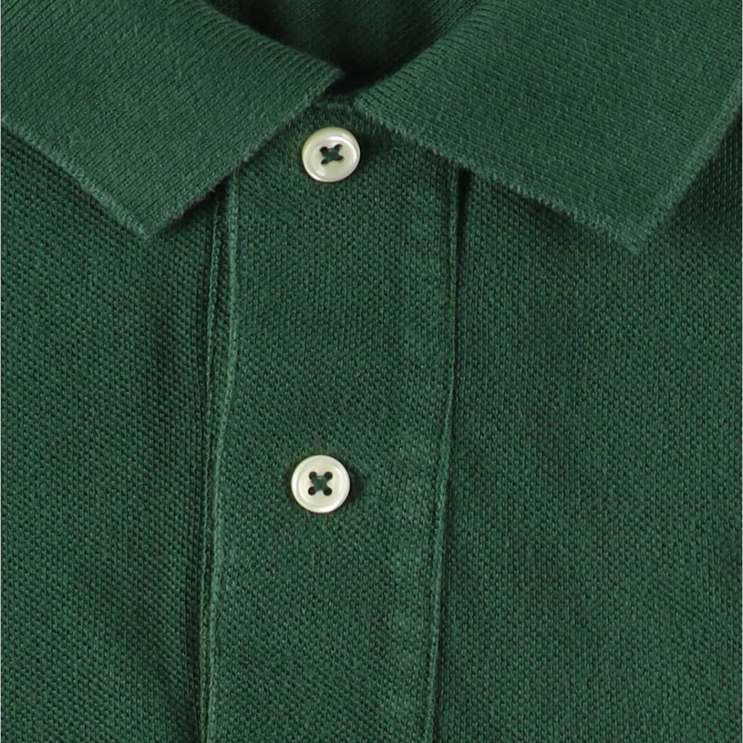 Ralph Lauren POLO by Ralph Lauren short sleeve polo shirt, men's size L cotton green type Vintage Second Hand