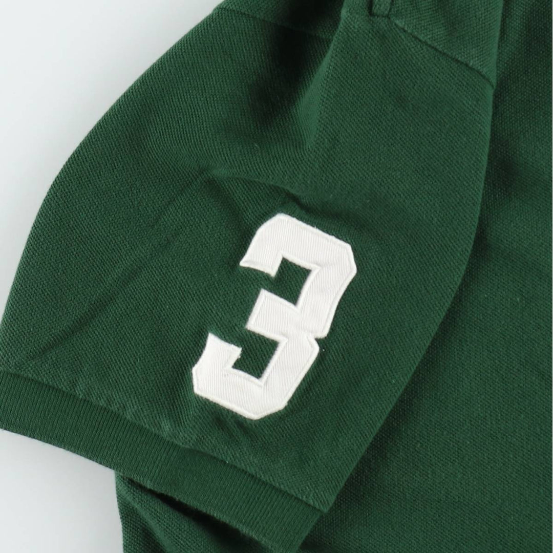 Ralph Lauren POLO by Ralph Lauren short sleeve polo shirt, men's size L cotton green type Vintage Second Hand
