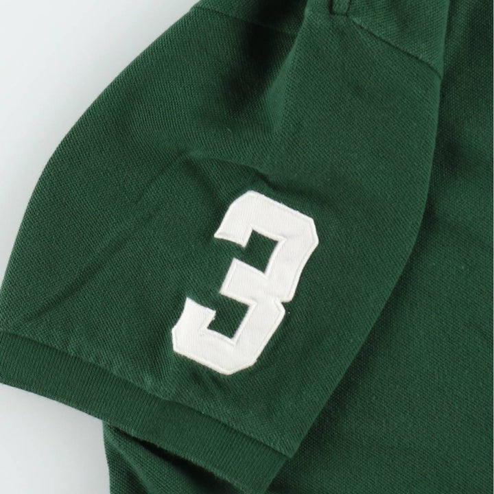 Ralph Lauren POLO by Ralph Lauren short sleeve polo shirt, men's size L cotton green type Vintage Second Hand