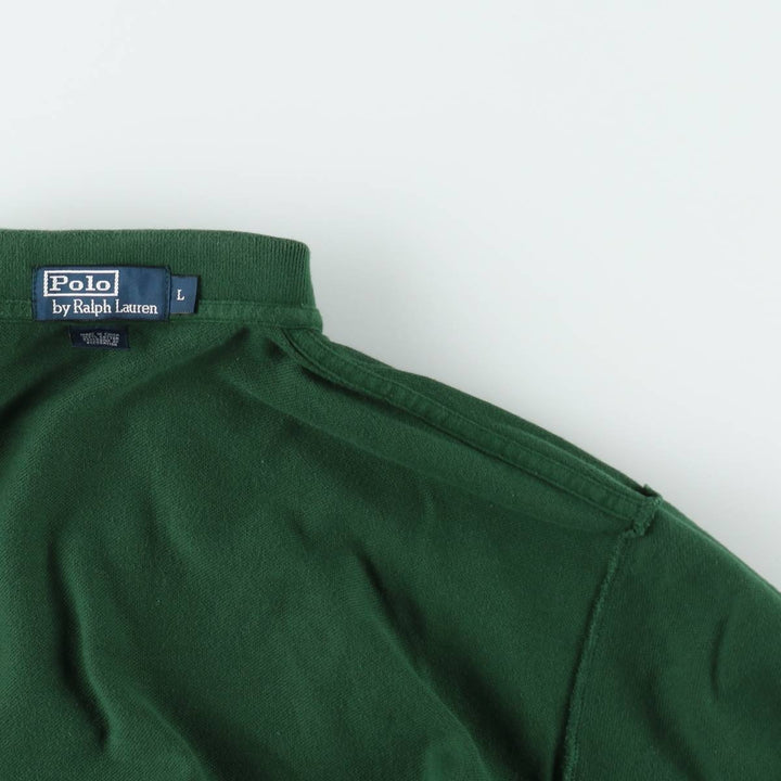 Ralph Lauren POLO by Ralph Lauren short sleeve polo shirt, men's size L cotton green type Vintage Second Hand