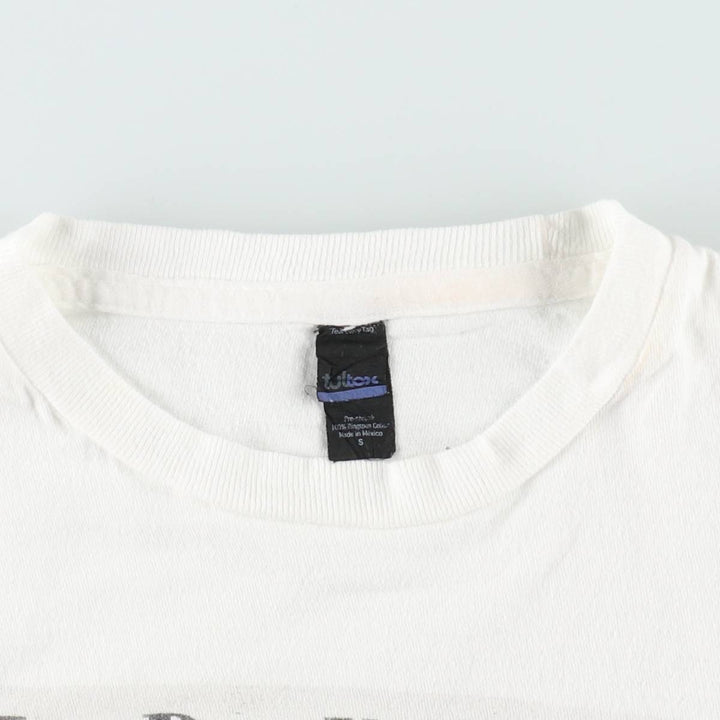 TULTEX NIRVANA Nirvana Band T-shirt Band T Men's S size cotton white type Vintage Second Hand