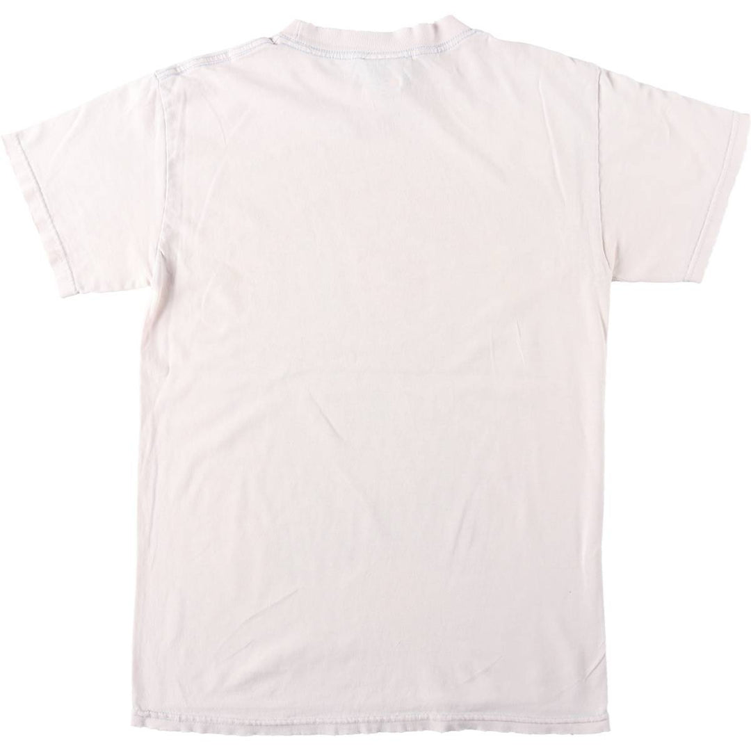 2000'S ZION GRATEFUL DEAD Skull Pattern Band T-Shirt, Made in USA, Men's Size S (approx.) cotton pink type Vintage Second Hand