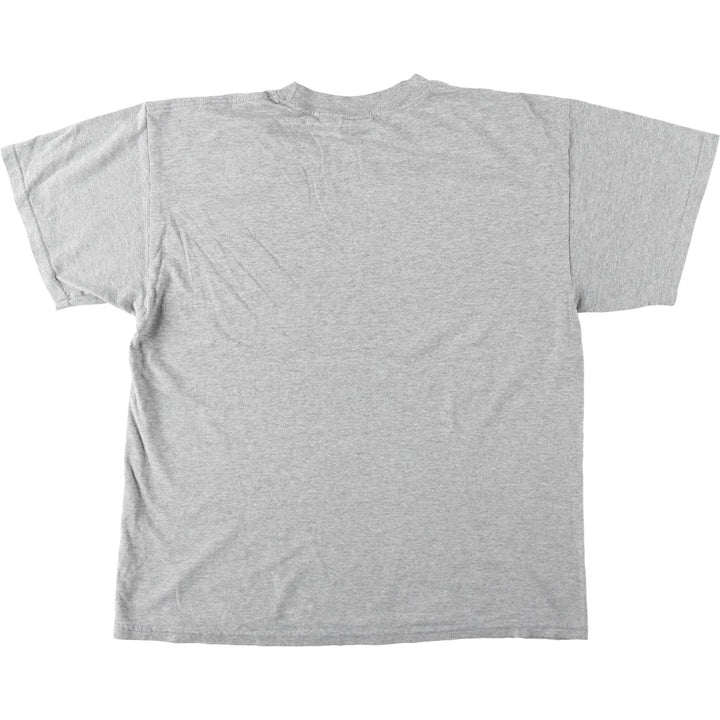 00's THE BEATLES Band T-shirt, Band T, Men's XL size unclear gray type Vintage Second Hand