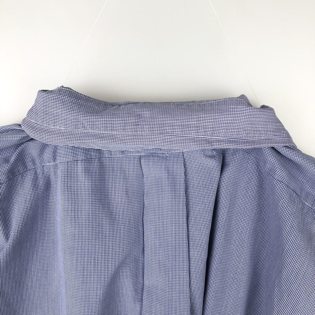 Ralph Lauren RALPH LAUREN GOLF TILDEN short sleeve button down check shirt men's XL equivalent cotton blue type Vintage Second Hand