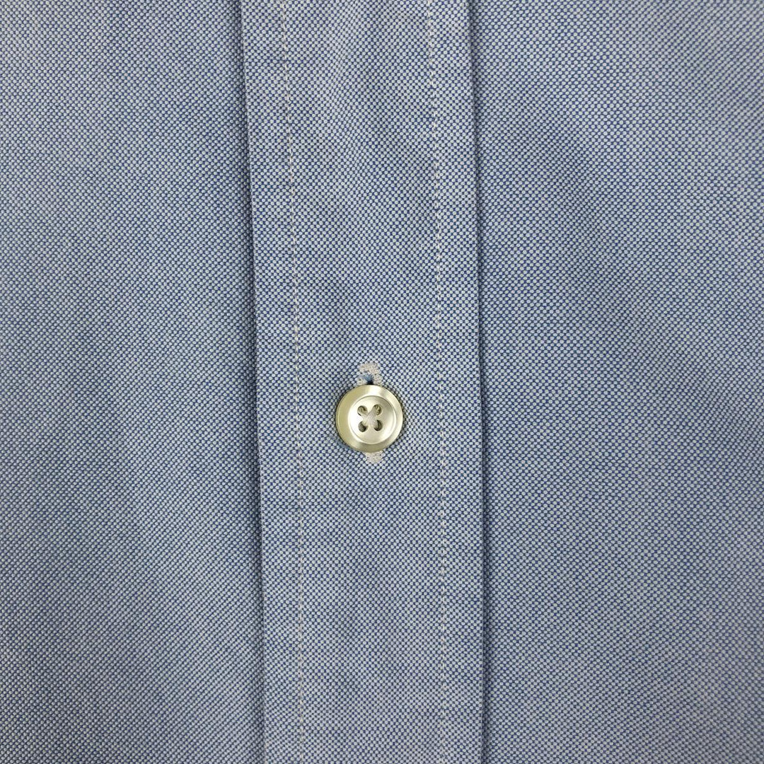 Ralph Lauren Classic Fit Short Sleeve Button Down Shirt Men's XL cotton Blue type light blue Vintage Second Hand