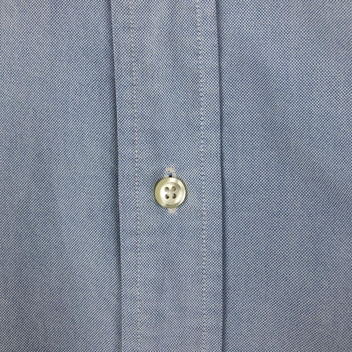 Ralph Lauren Classic Fit Short Sleeve Button Down Shirt Men's XL cotton Blue type light blue Vintage Second Hand