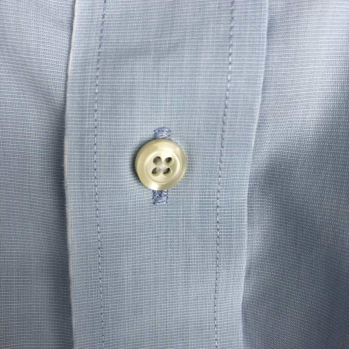 Brooks Brothers 346 Regular Fit Short-Sleeve Button-Down Shirt, Men's Size M (approx.) cotton Blue type light blue Vintage Second Hand