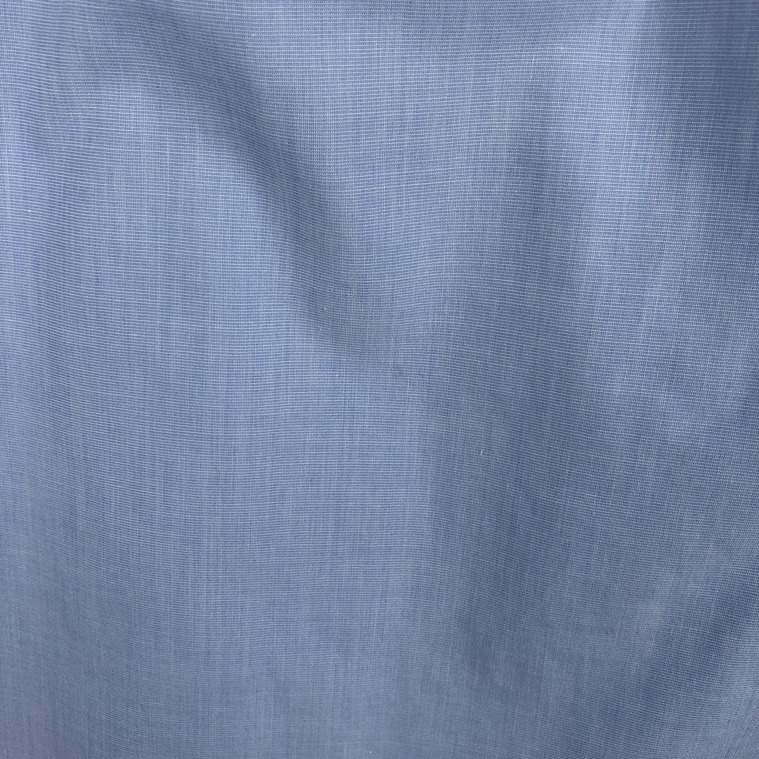 Brooks Brothers Est.1818 Traditional Fit Short-Sleeve Button-Down Shirt, Men's Size M (approx.) cotton Blue type light blue Vintage Second Hand