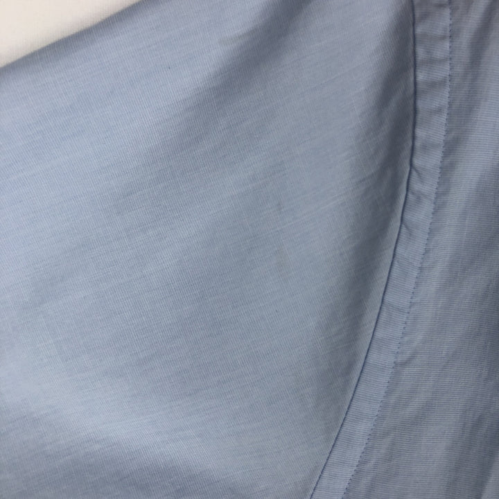 Brooks Brothers 346 Legular Fit Short-Sleeve Button-Down Shirt, Men's Size XL (approx.) cotton Blue type light blue Vintage Second Hand