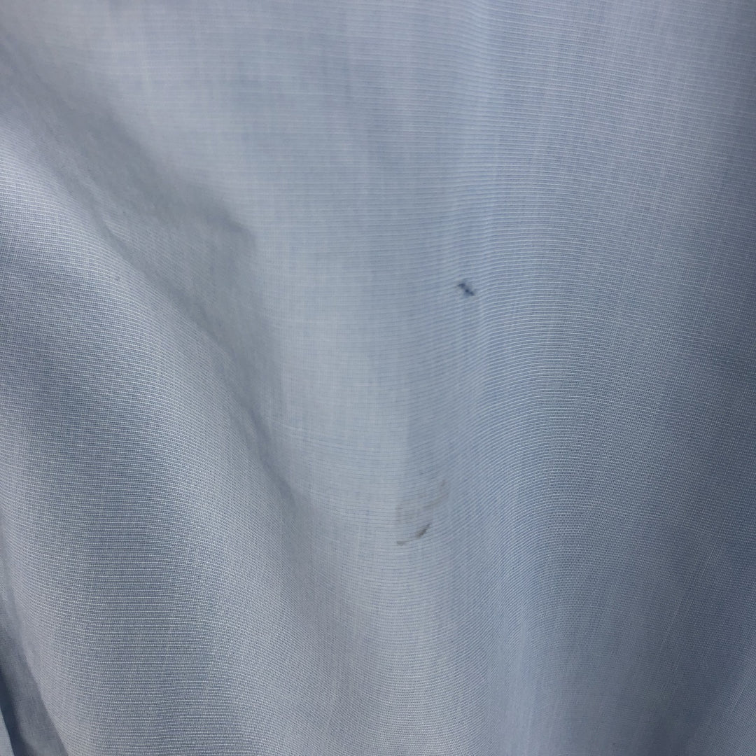 Brooks Brothers 346 Regular Fit Short-Sleeve Button-Down Shirt (Men's Size L equivalent) cotton Blue type light blue Vintage Second Hand