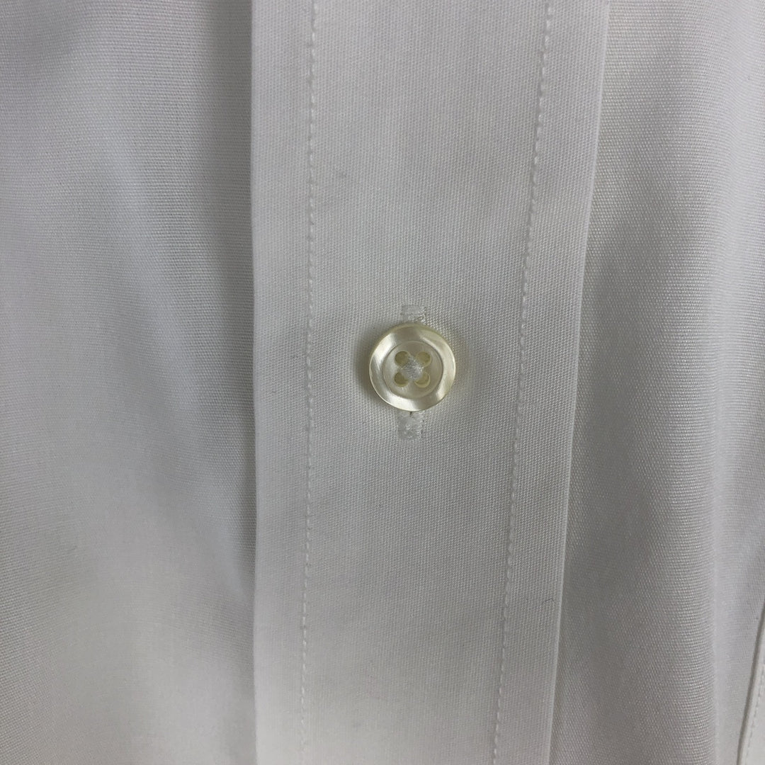 Brooks Brothers 346 short sleeve button-down shirt, men's size L cotton white type Vintage Second Hand