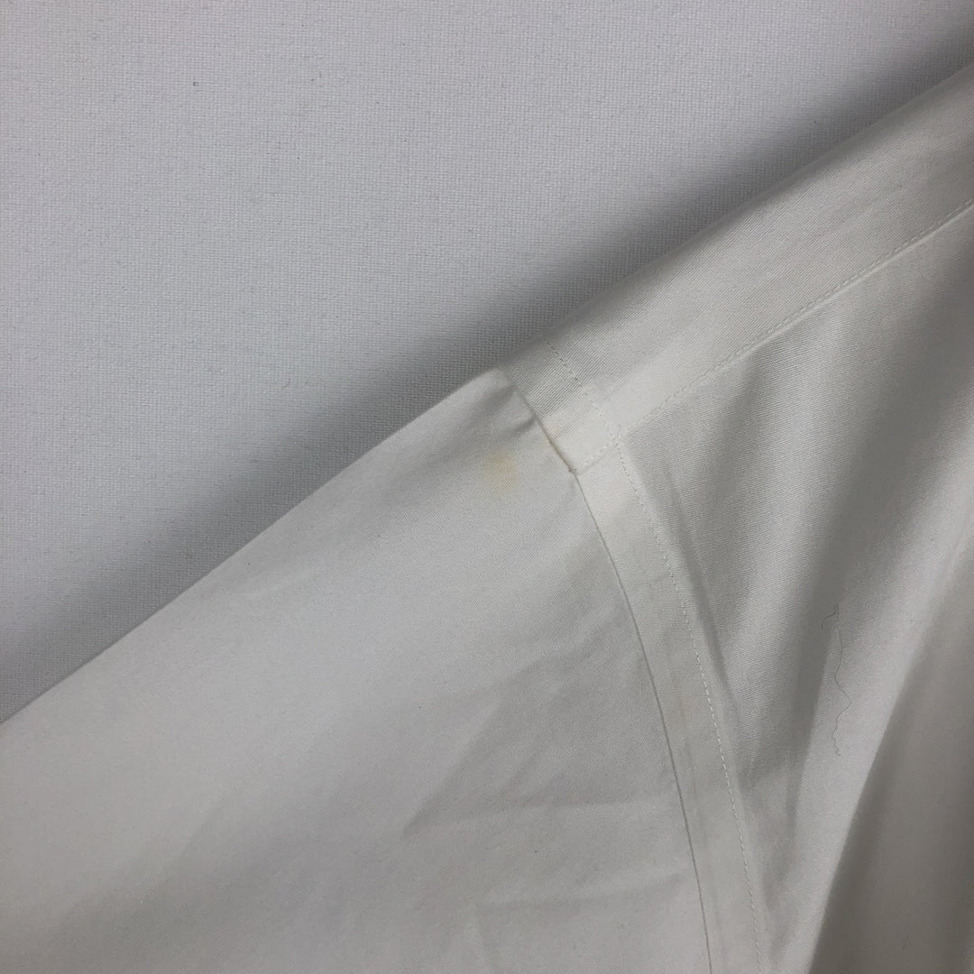 Brooks Brothers 346 short sleeve button-down shirt, men's size L cotton white type Vintage Second Hand