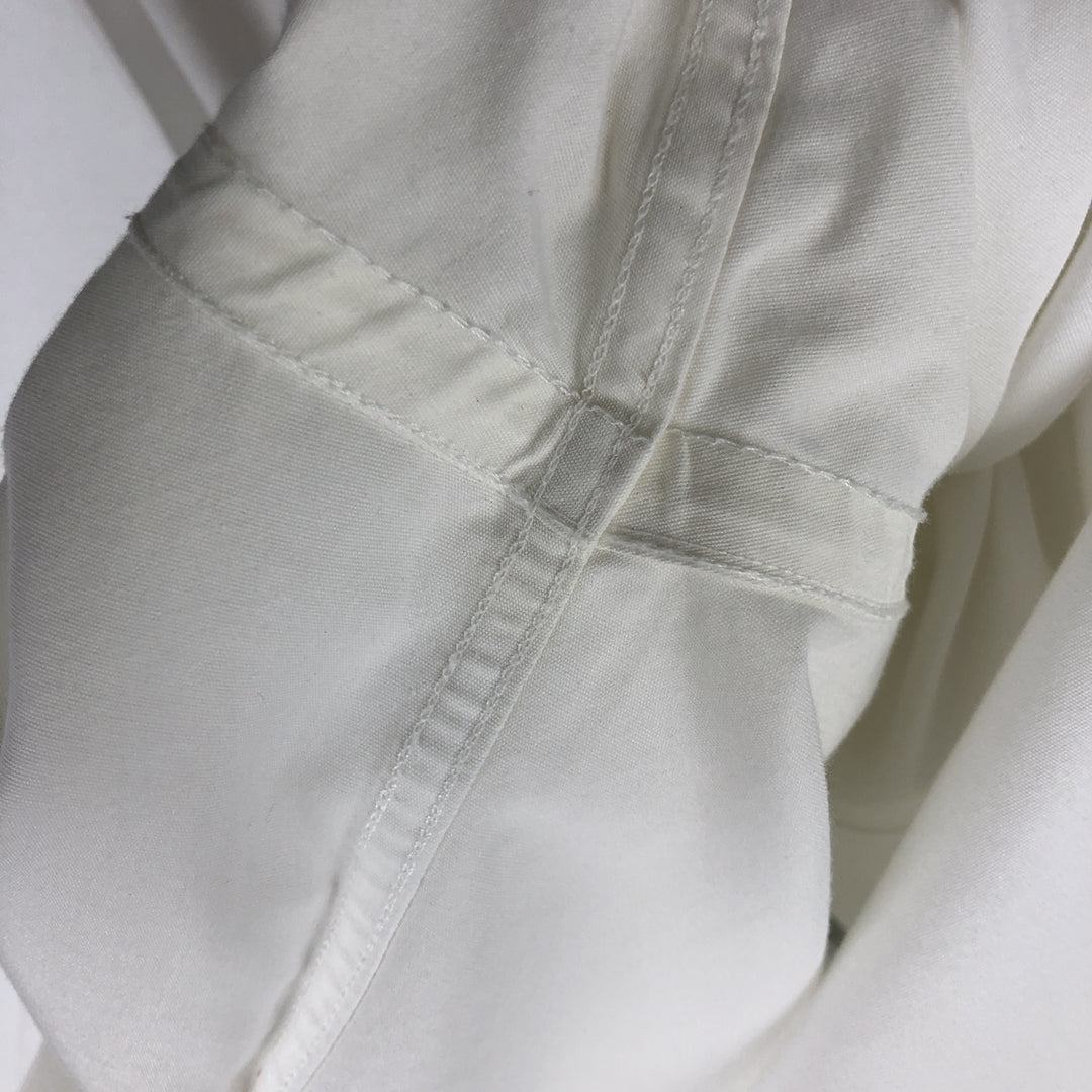 Brooks Brothers 346 short sleeve button-down shirt, men's size L cotton white type Vintage Second Hand
