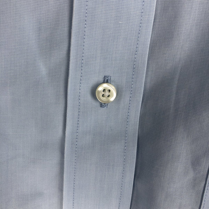 Brooks Brothers 346 Regular Fit Short-Sleeve Button-Down Shirt (Men's Size L equivalent) cotton Blue type light blue Vintage Second Hand