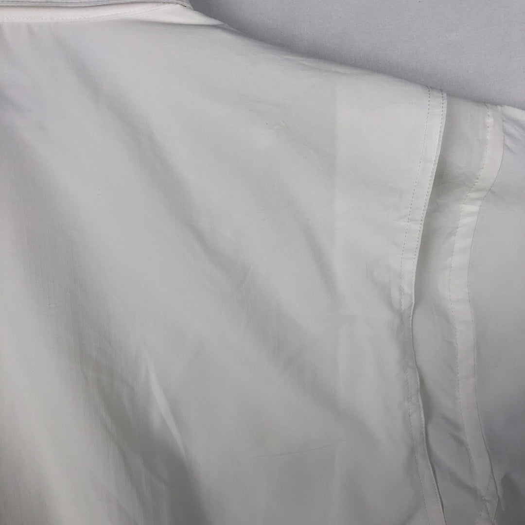 2000'S Patagonia Short-Sleeved Sol Patrol Shirt 54231S0 Short-Sleeved Polyester Box Shirt Men's Size M (approx.) polyester white type Vintage Second Hand