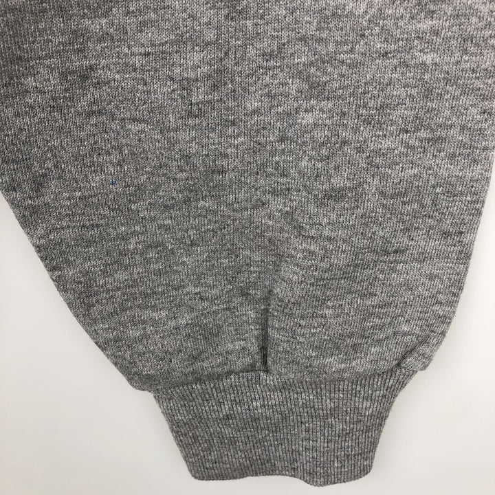90s-00'S Russell Athletic College Sweatshirt, Men's Size XL (Equivalent), Vintage polyester gray type Vintage Second Hand