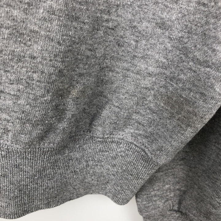 90s-00'S Russell Athletic College Sweatshirt, Men's Size XL (Equivalent), Vintage polyester gray type Vintage Second Hand