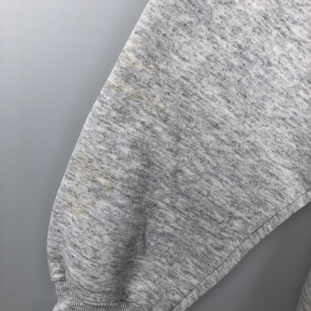 90'S Russell Atletic College Sweatshirt, Made in USA, Men's XL equivalent, Vintage cotton gray type Vintage Second Hand